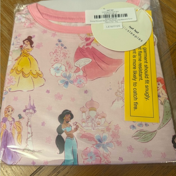 Little Sleepies Princess Pajama Set - Picture 2 of 3